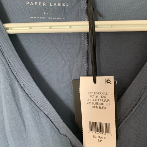 Paper Label romper - Picture 2 of 2